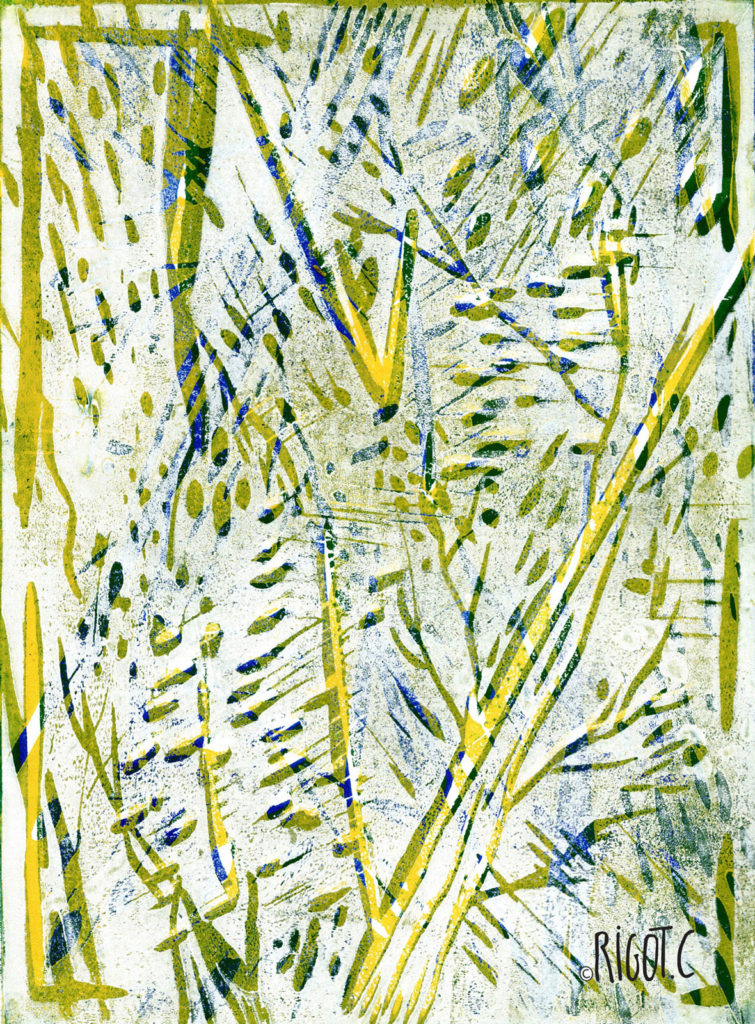 Abstrait Lino S10 format A4