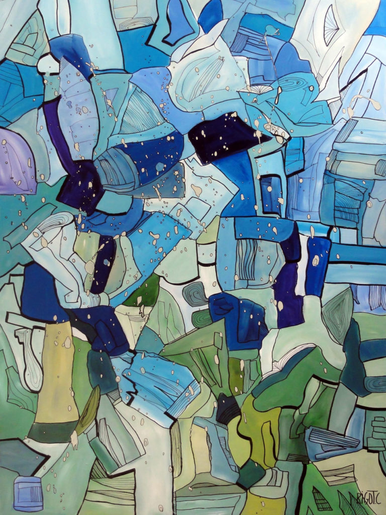 Abstrait S2 120x80cm