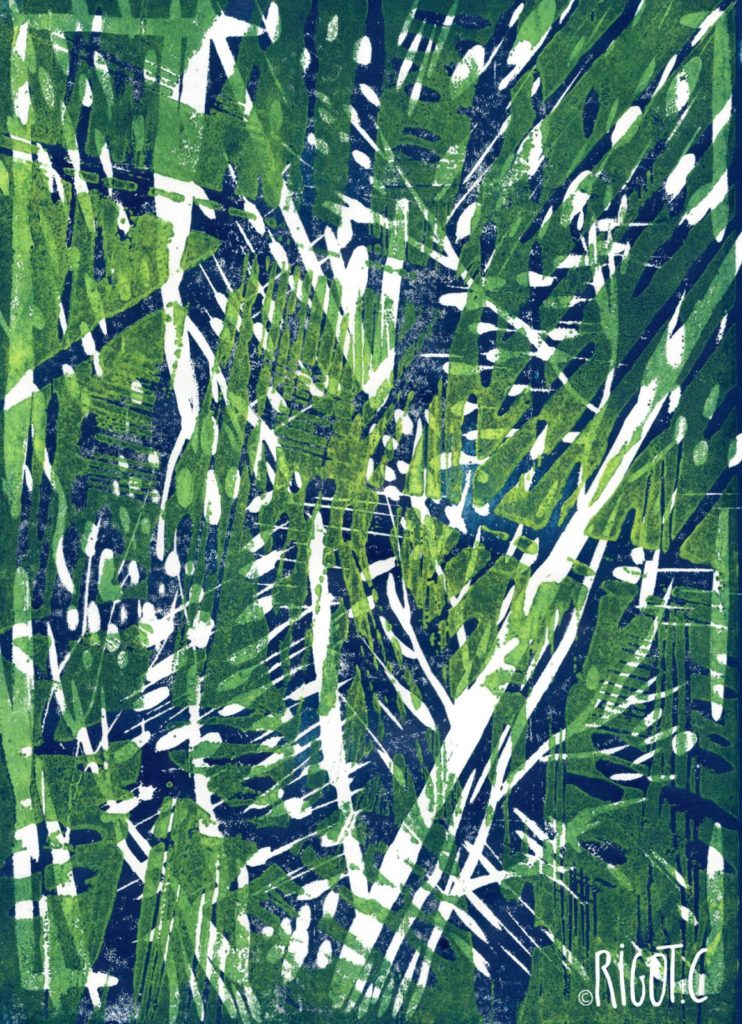 Abstrait Lino S4 format A5