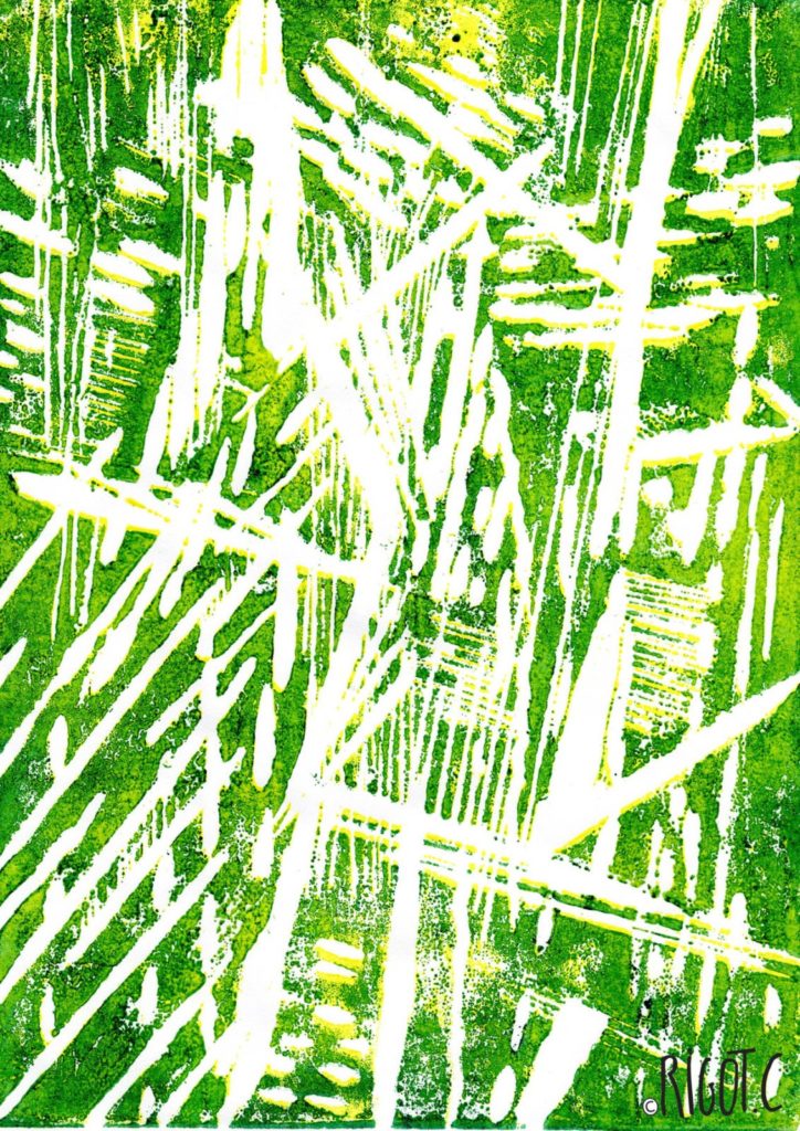 Abstrait Bois S8 format A5