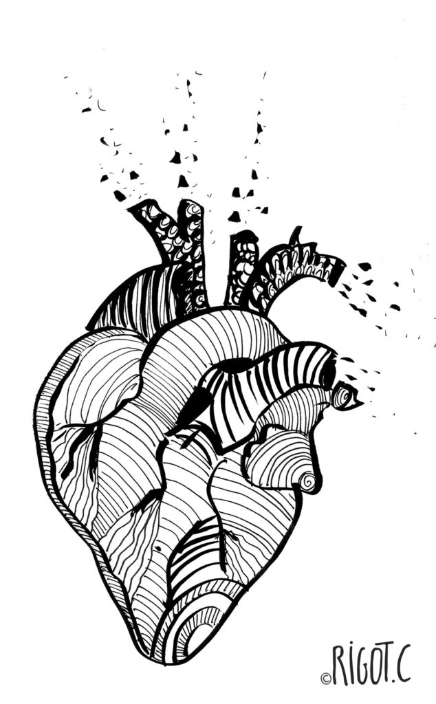 Cœur d'encre format A6