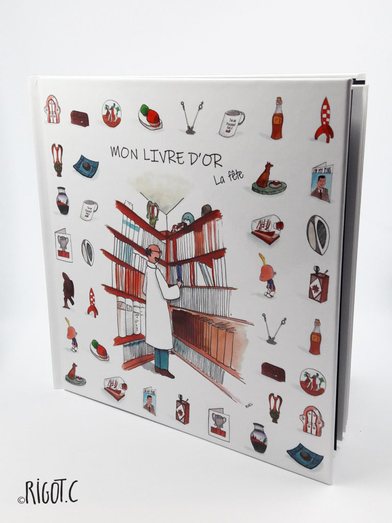 Livre d'Or couverture 21x21cm