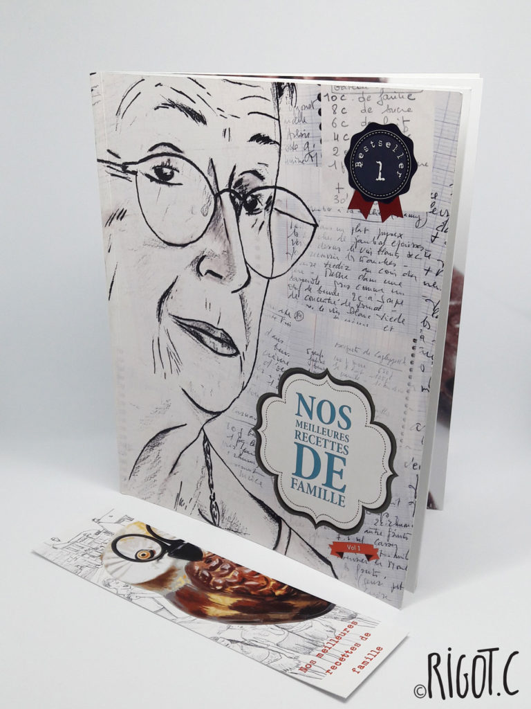 Livre de Recette couverture 19x24cm