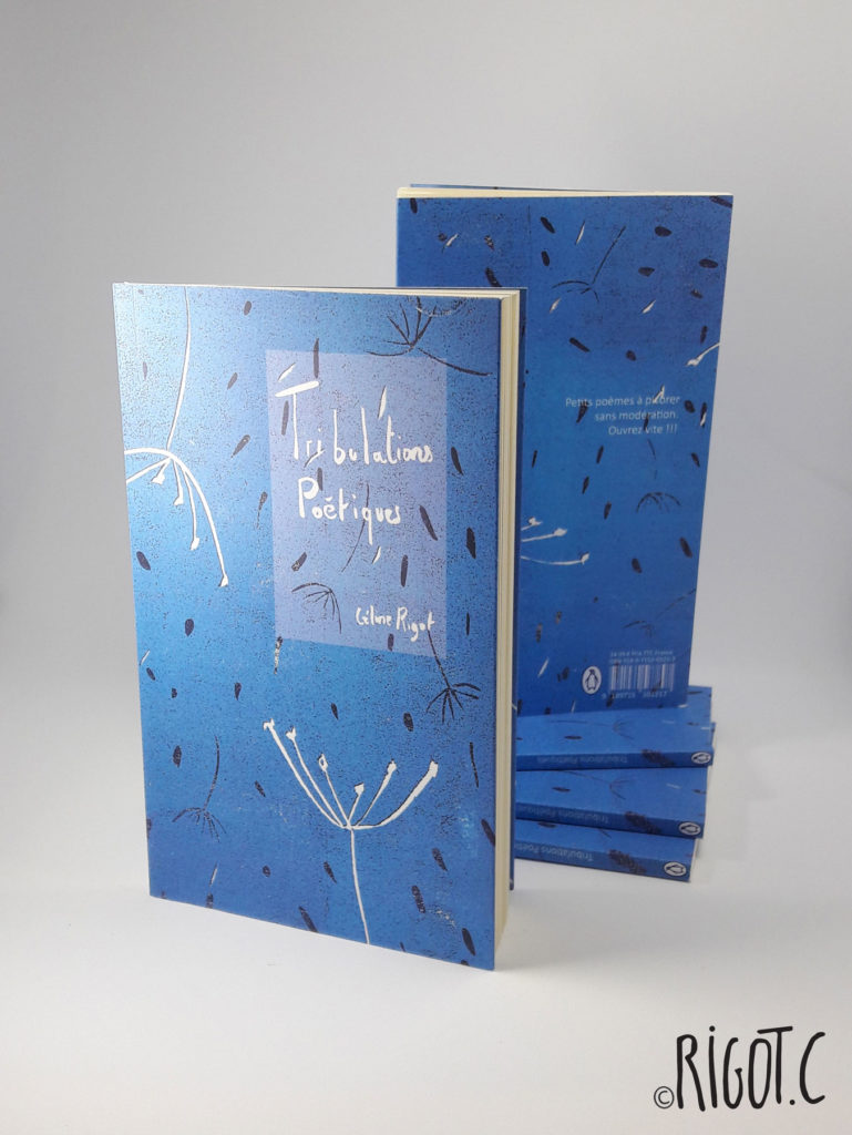 Recueil de poèmes couverture 22x18cm